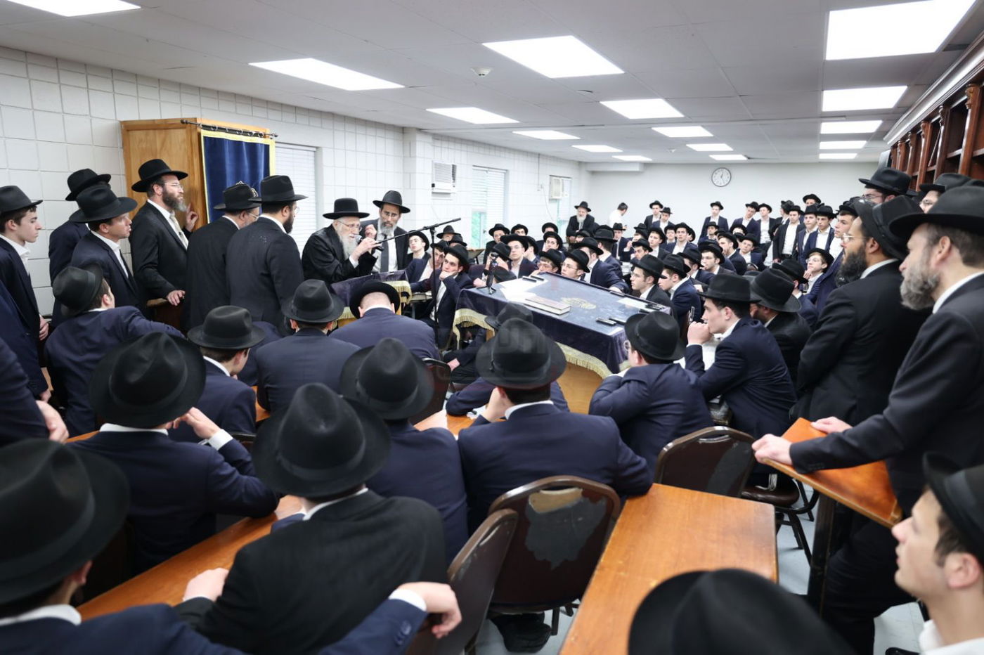 הגר"ע אויערבאך בביקור בארה"ב