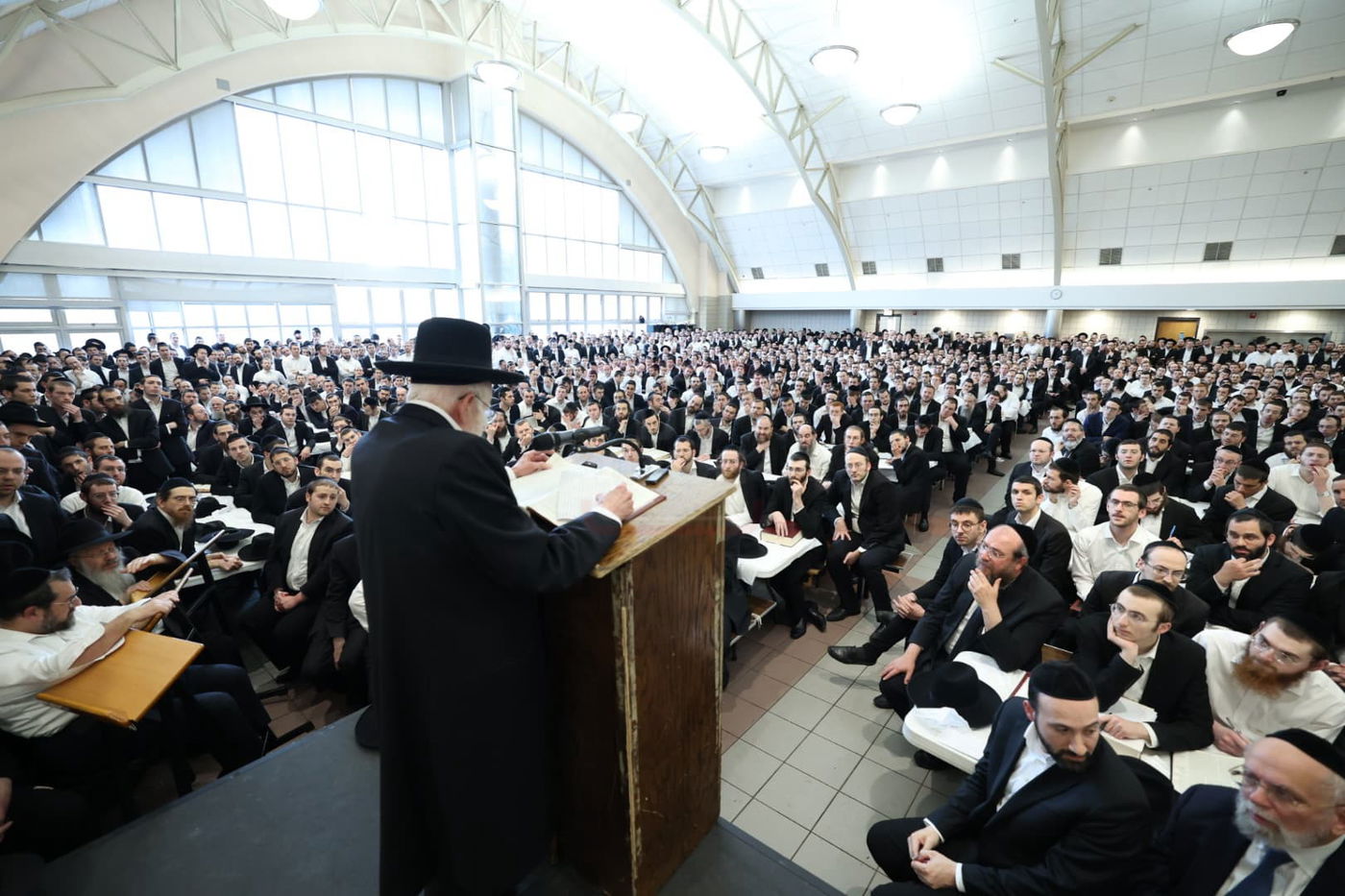 הגר"ע אויערבאך בביקור בארה"ב