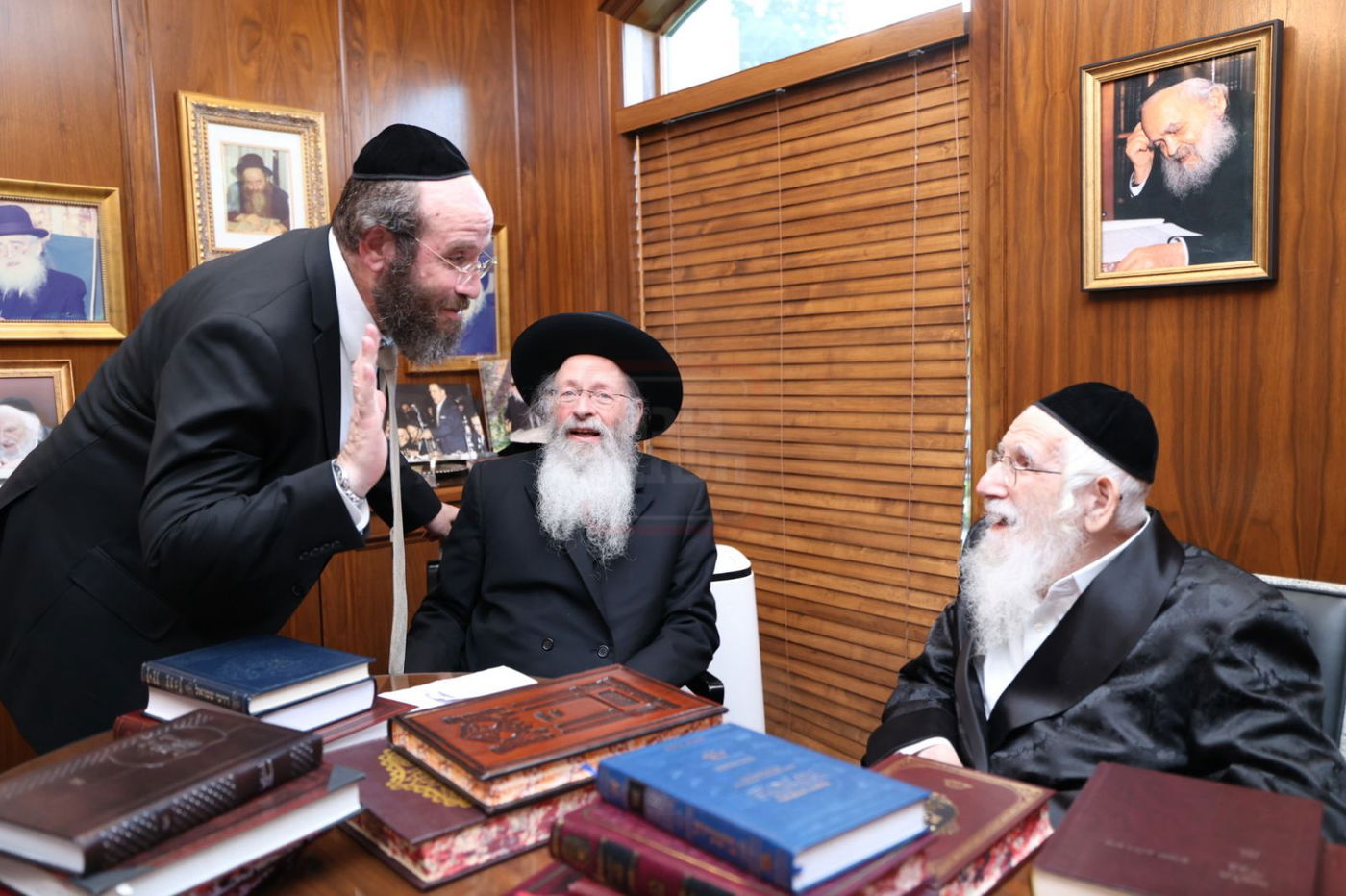 הגר"ע אויערבאך בביקור בארה"ב