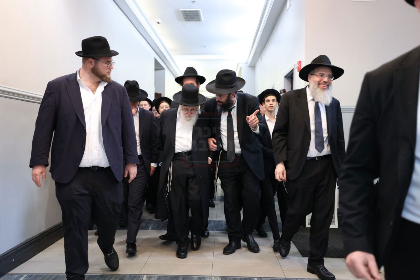 הגר"ע אויערבאך בביקור בארה"ב