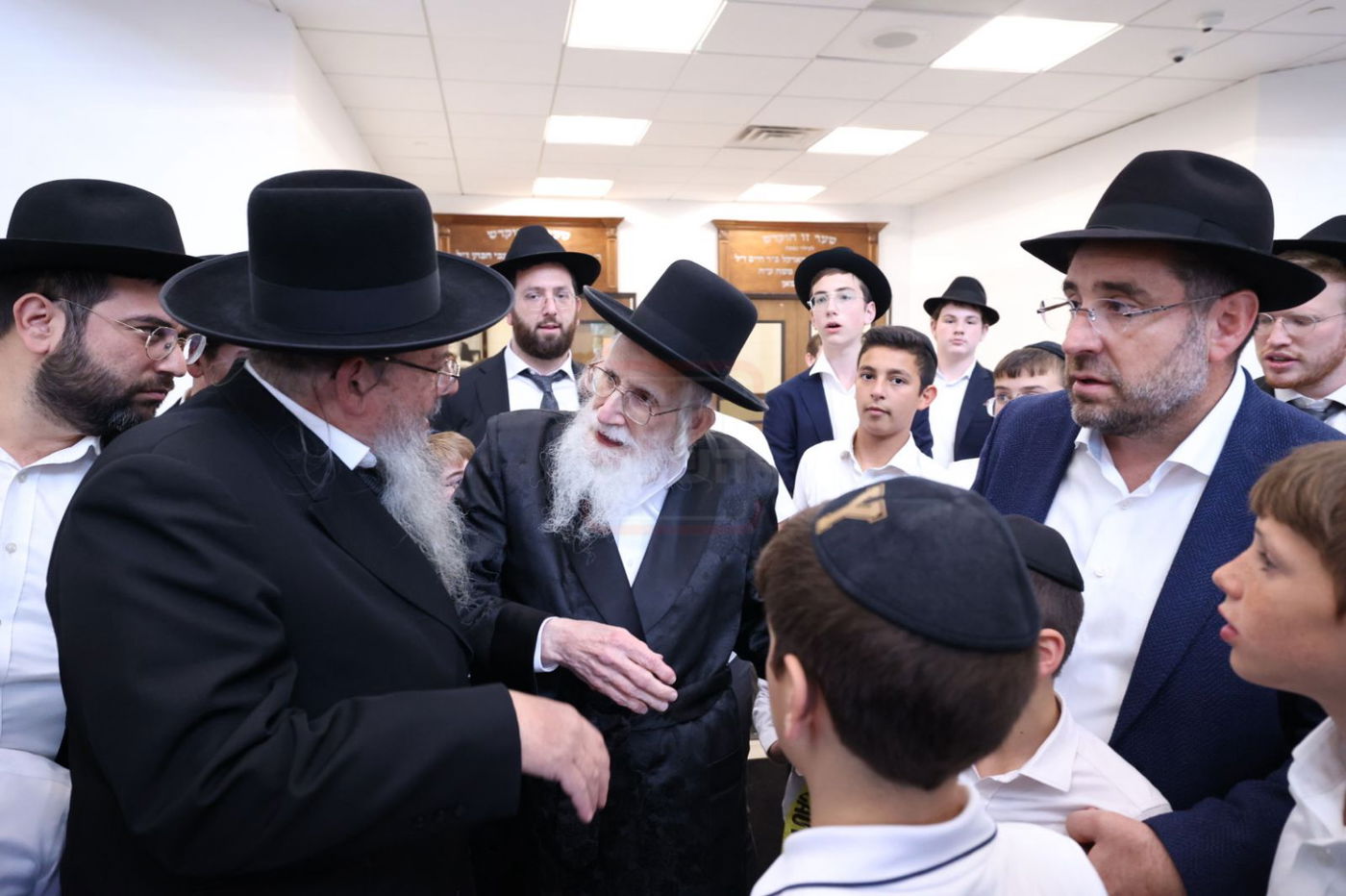 הגר"ע אויערבאך בביקור בארה"ב