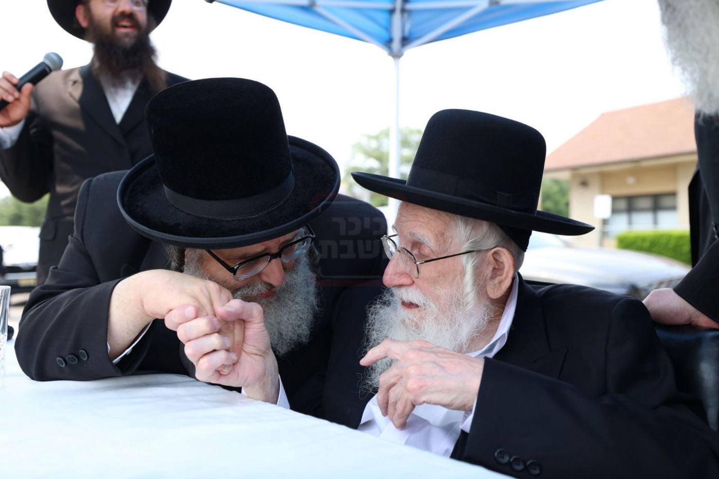 הגר"ע אויערבאך בביקור בארה"ב