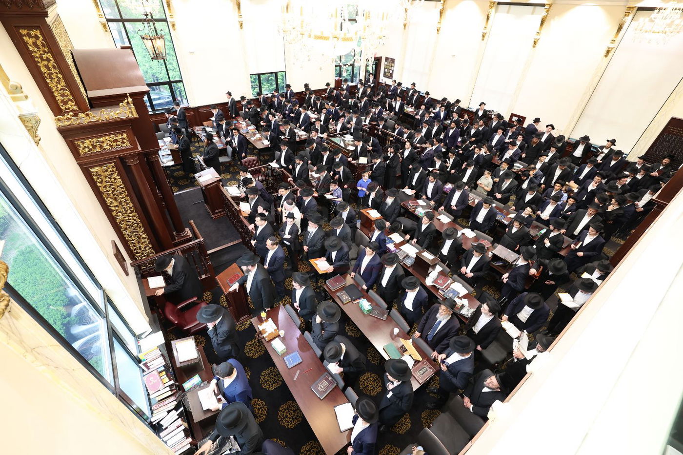 הגר"ע אויערבאך בביקור בארה"ב