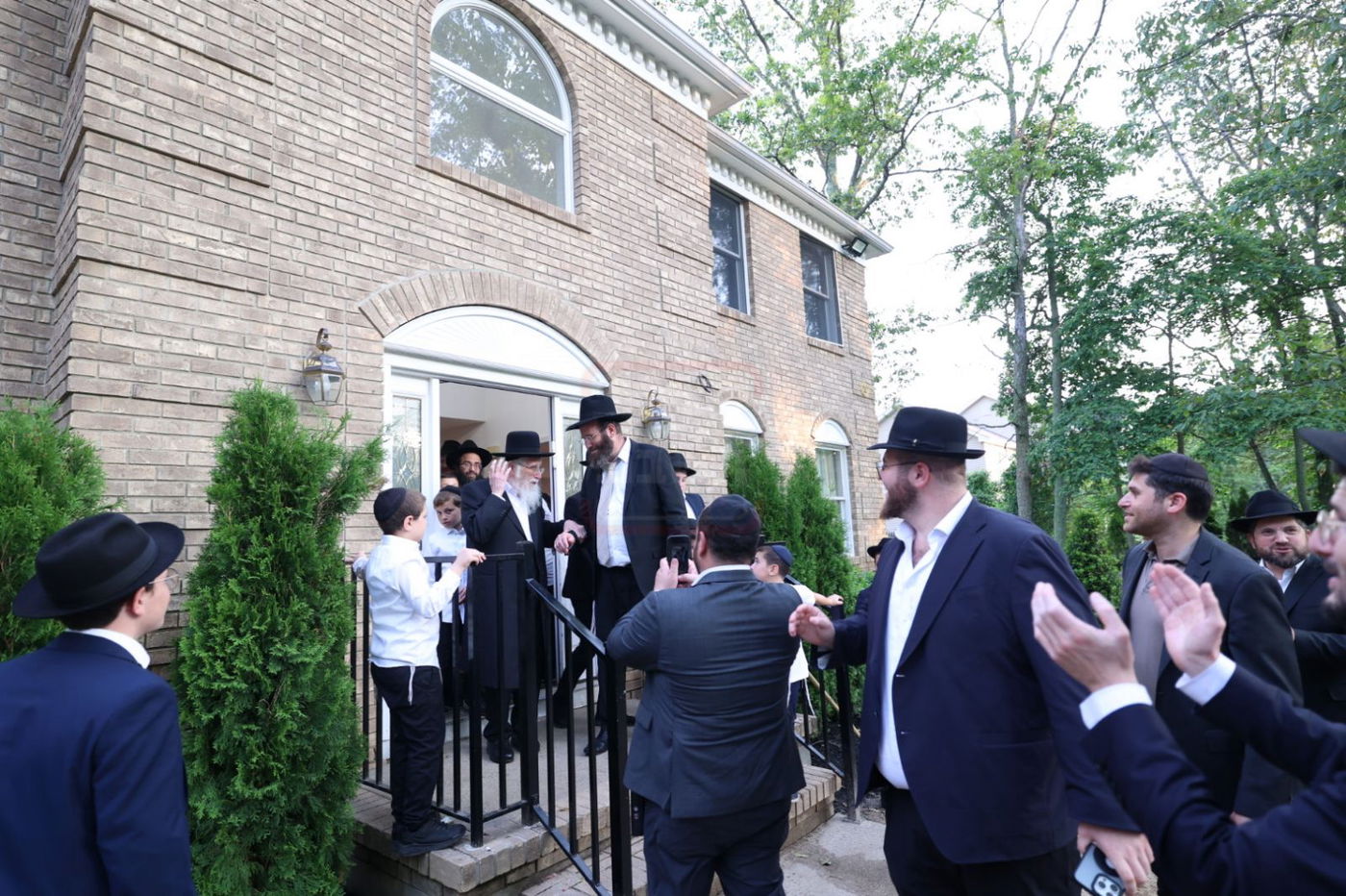 הגר"ע אויערבאך בביקור בארה"ב