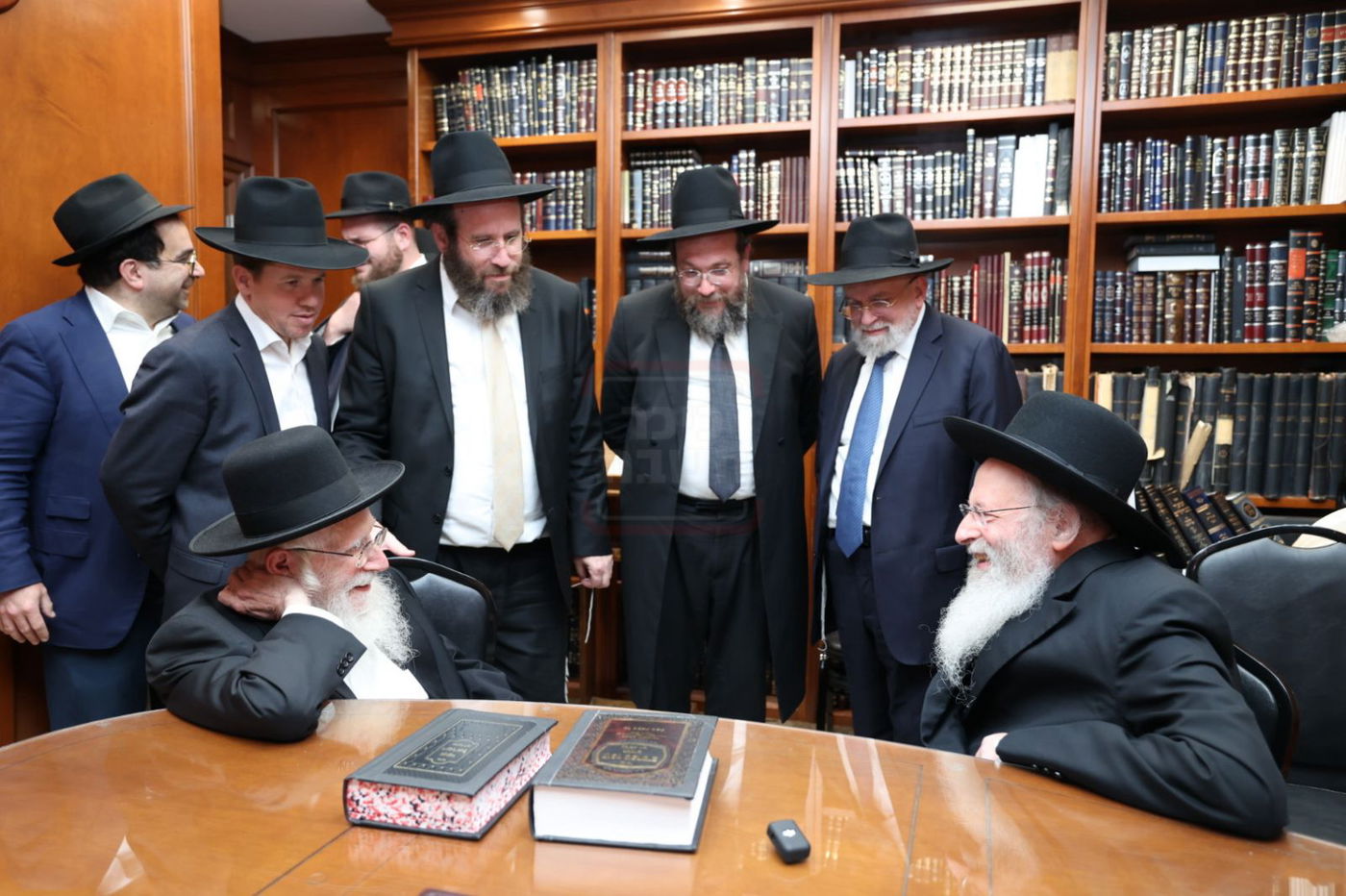 הגר"ע אויערבאך בביקור בארה"ב