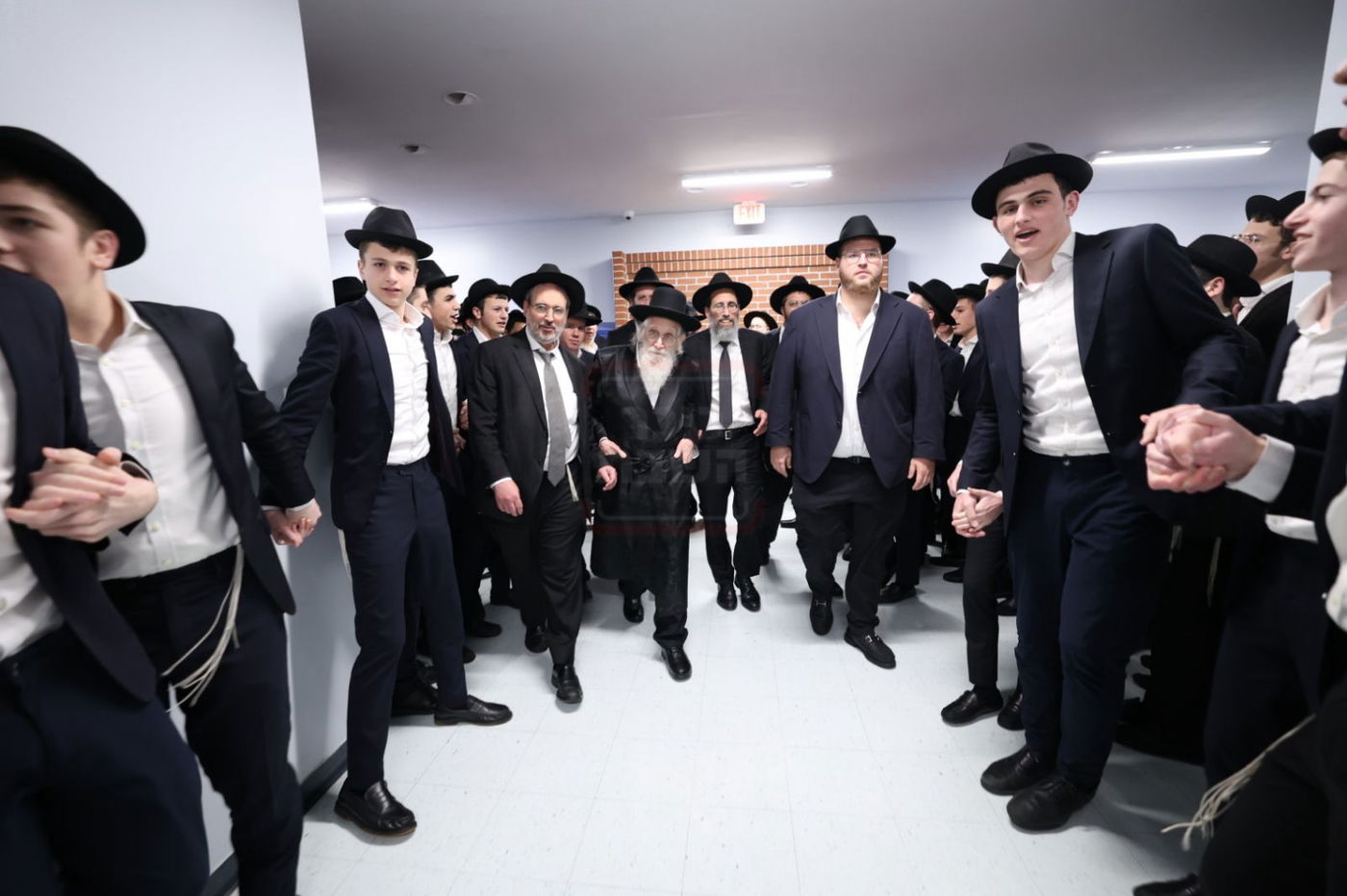 הגר"ע אויערבאך בביקור בארה"ב