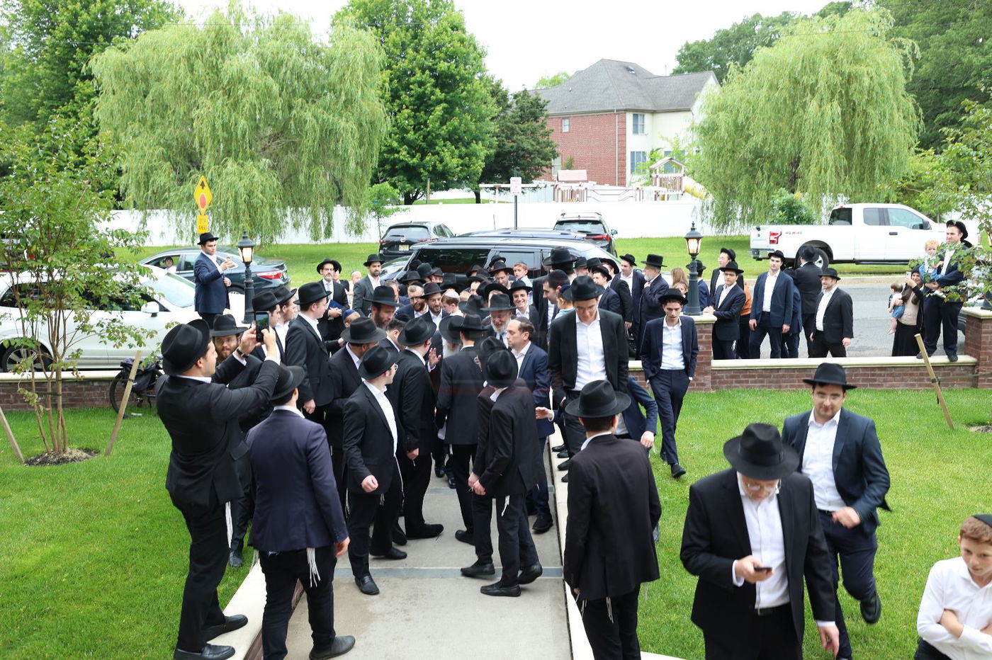 הגר"ע אויערבאך בביקור בארה"ב