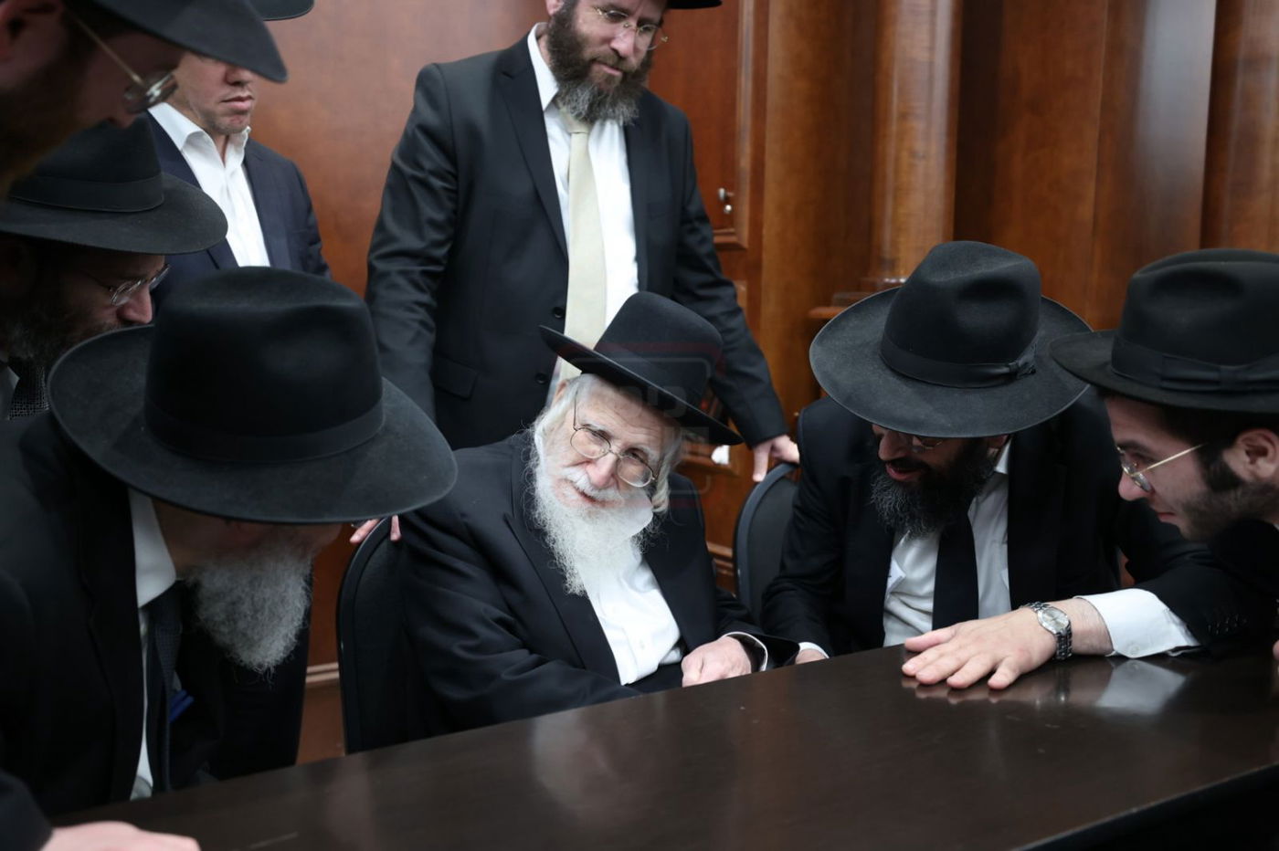 הגר"ע אויערבאך בביקור בארה"ב