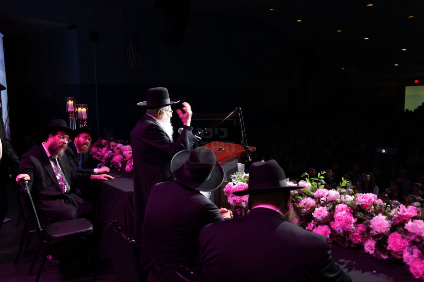 הגר"ע אויערבאך בביקור בארה"ב