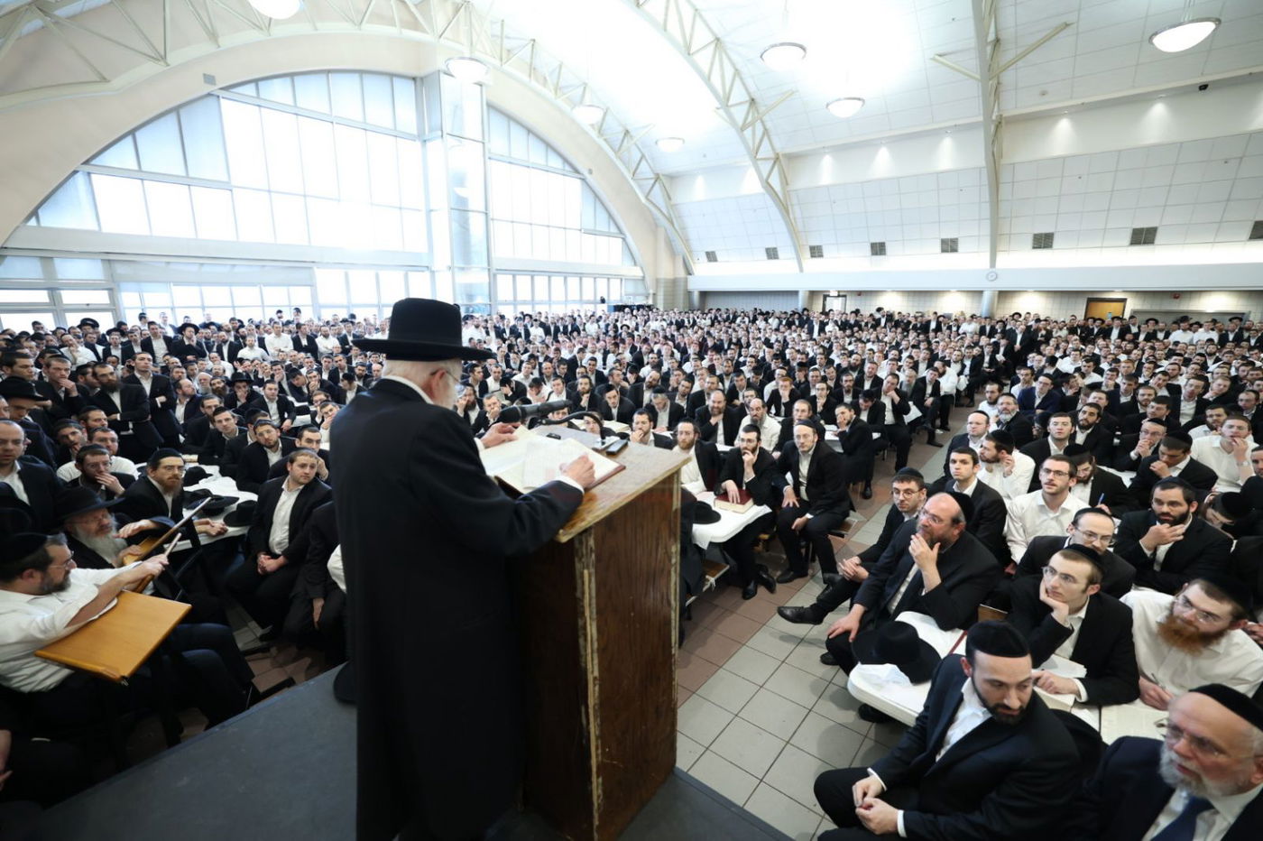 הגר"ע אויערבאך בביקור בארה"ב