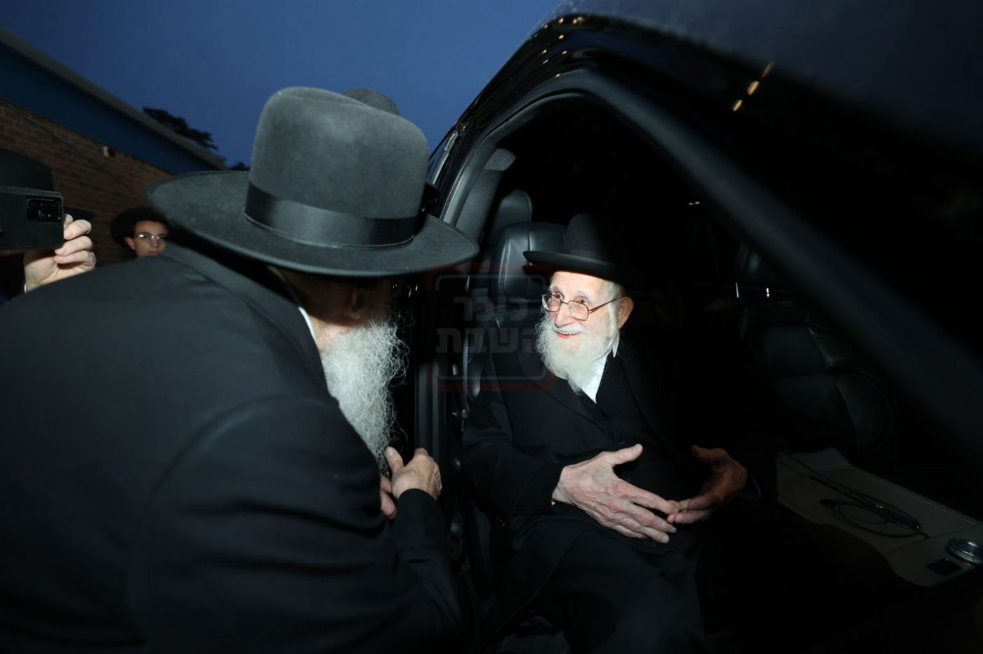 הגר"ע אויערבאך בביקור בארה"ב