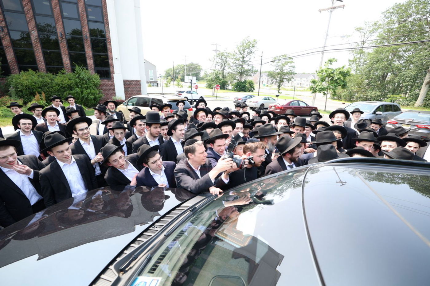 הגר"ע אויערבאך בביקור בארה"ב