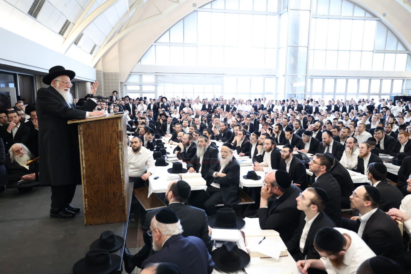 הגר"ע אויערבאך בביקור בארה"ב