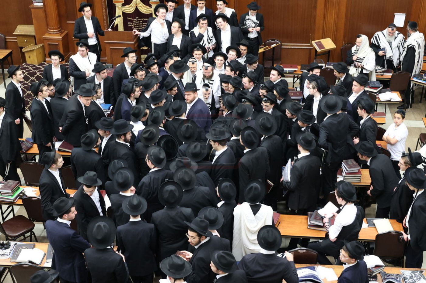 הגר"ע אויערבאך בביקור בארה"ב