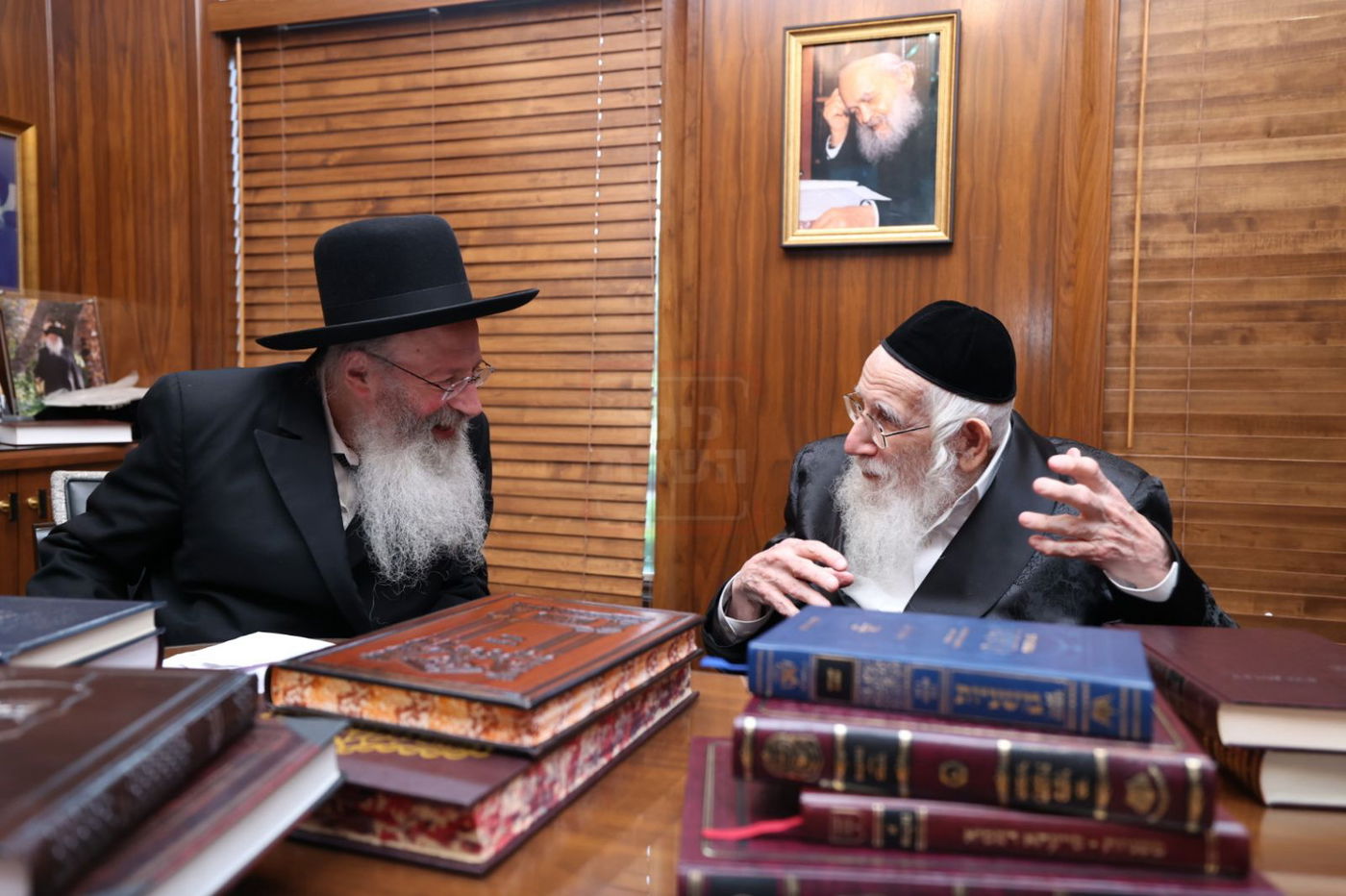 הגר"ע אויערבאך בביקור בארה"ב