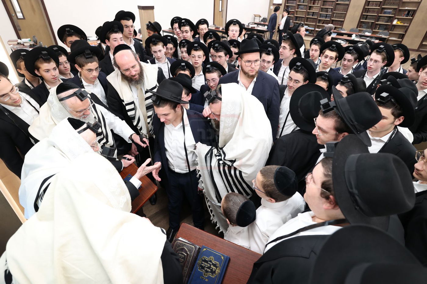 הגר"ע אויערבאך בביקור בארה"ב