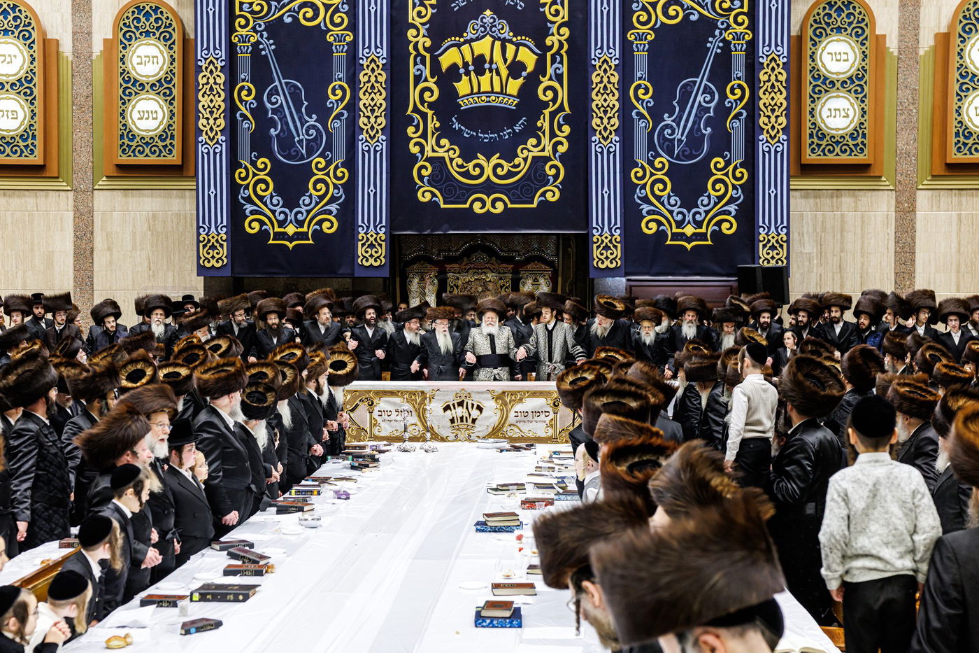 שמחת הפארשפיל לנכד האדמו"ר מבאבוב