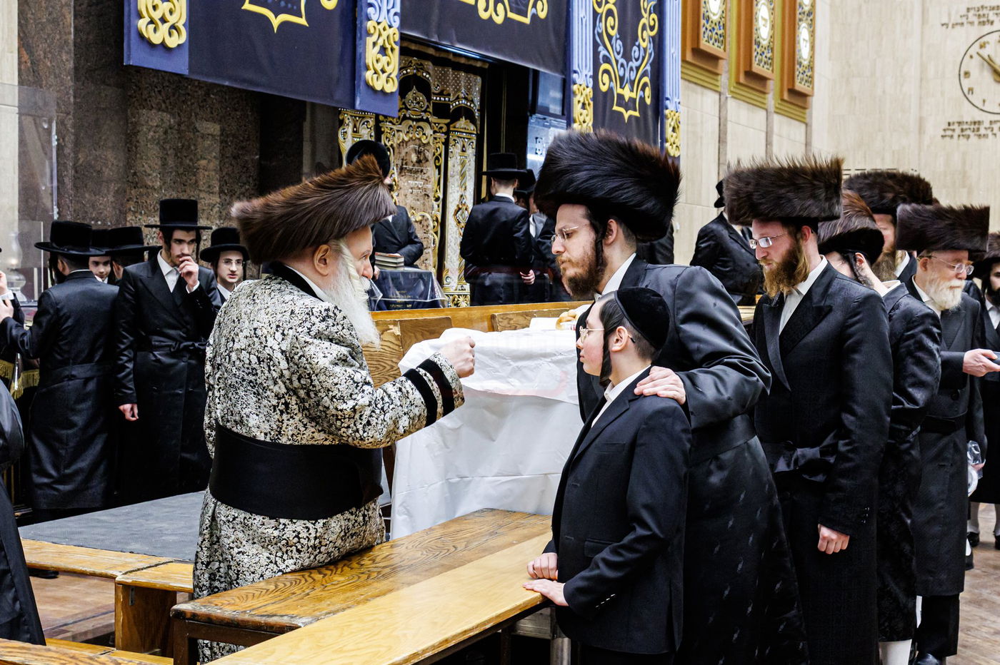 שמחת הפארשפיל לנכד האדמו"ר מבאבוב