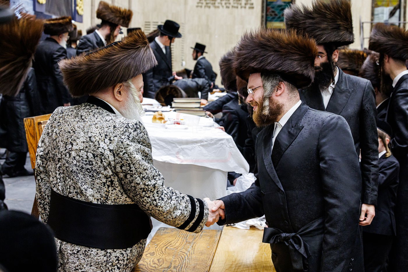 שמחת הפארשפיל לנכד האדמו"ר מבאבוב