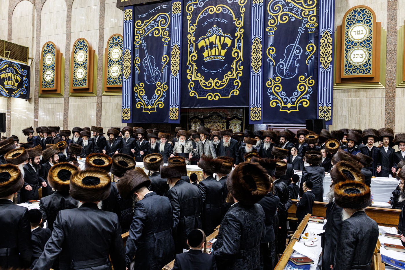 שמחת הפארשפיל לנכד האדמו"ר מבאבוב