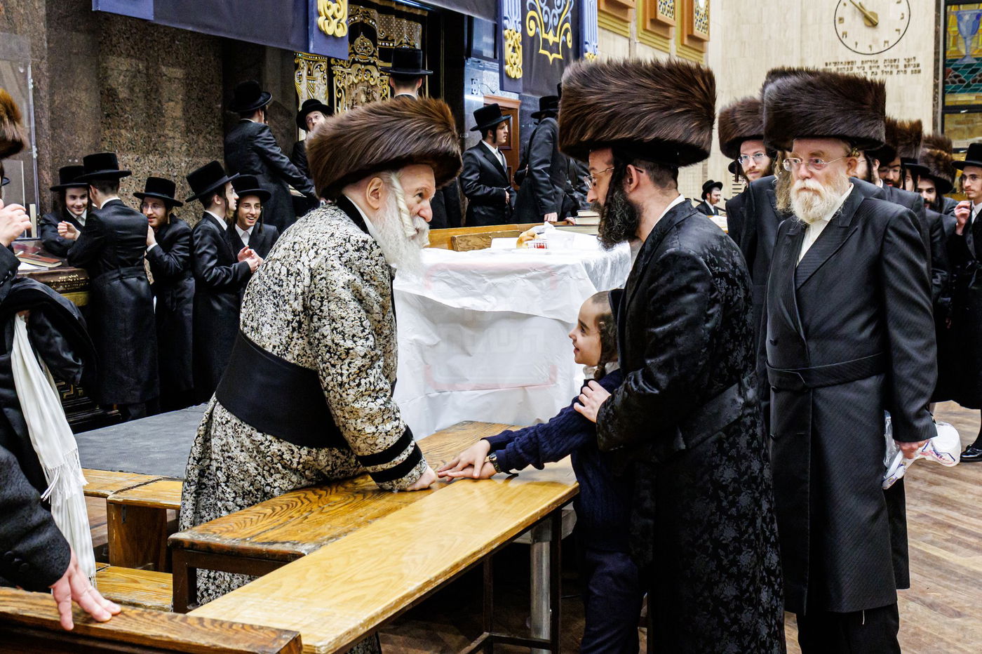 שמחת הפארשפיל לנכד האדמו"ר מבאבוב