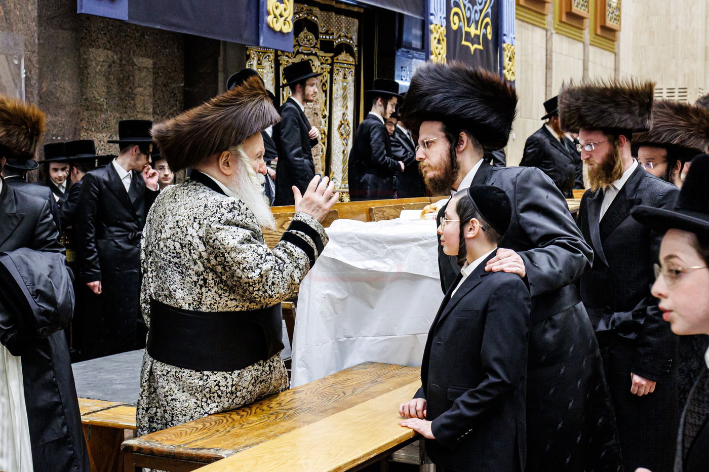 שמחת הפארשפיל לנכד האדמו"ר מבאבוב