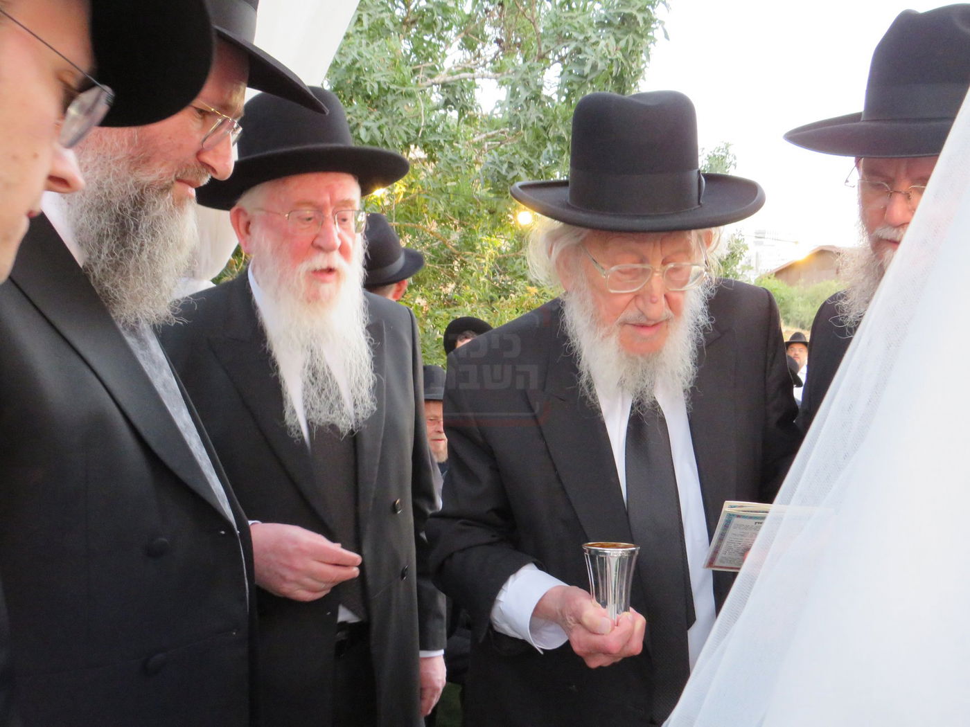 שמחת נישואי נכד הגר"א לוי 