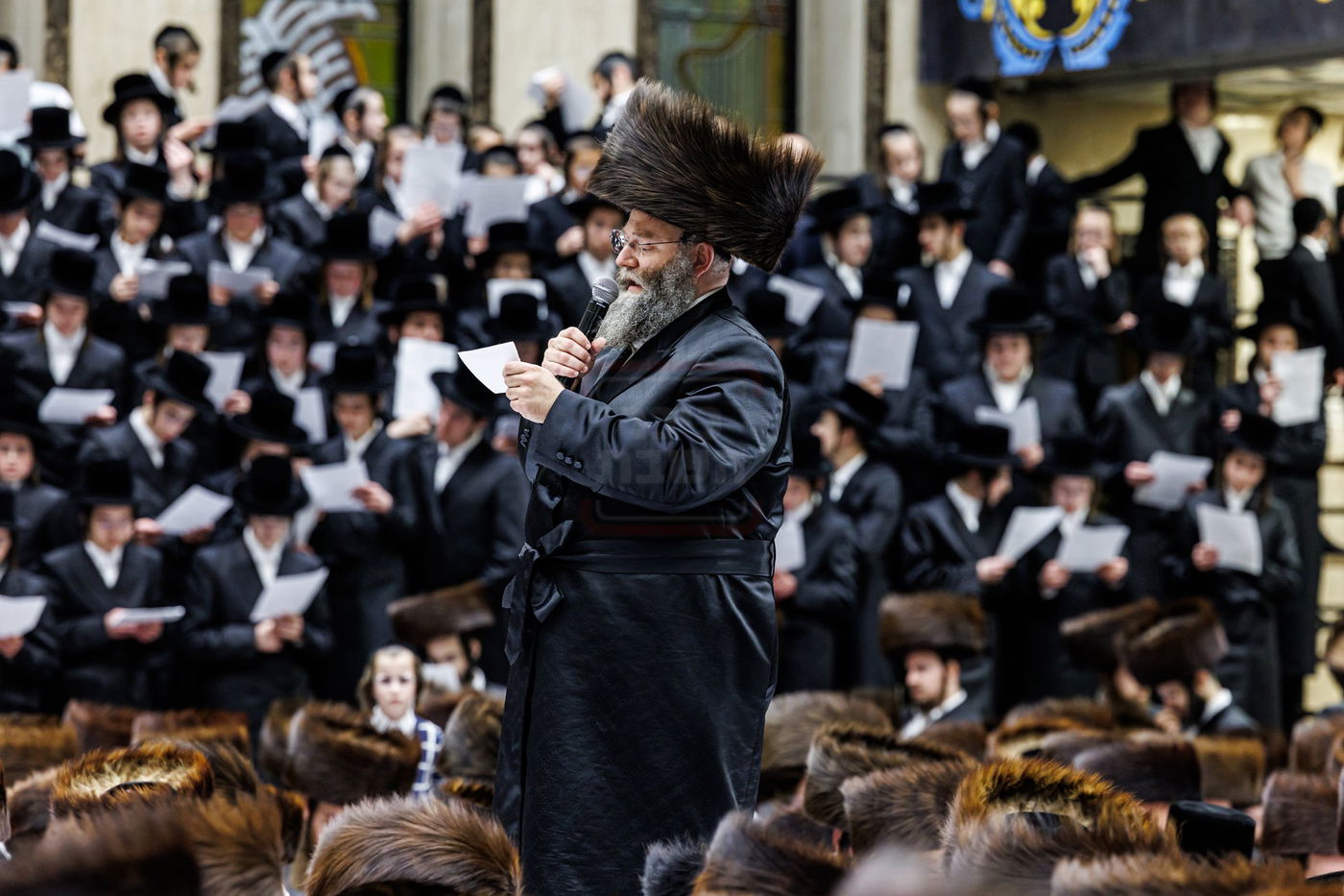שמחת הפארשפיל לנכד האדמו"ר מבאבוב