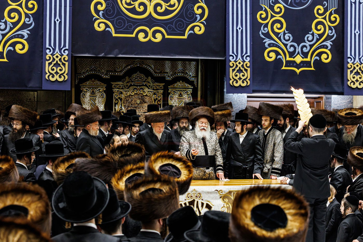 האדמו"ר מבאבוב בהבדלה