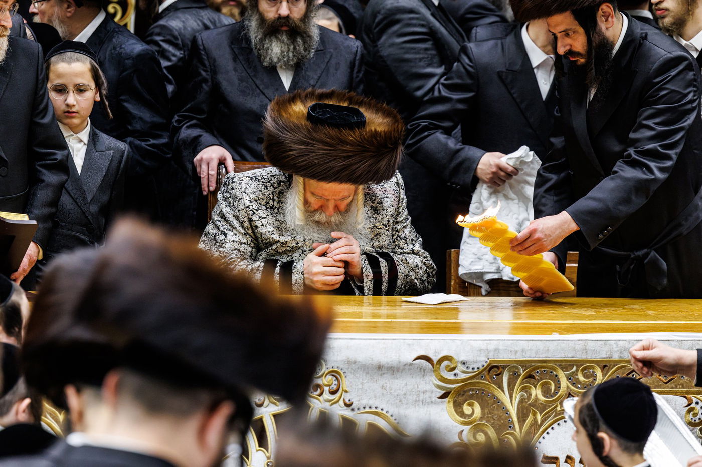 האדמו"ר מבאבוב בהבדלה