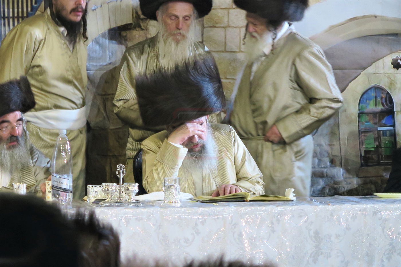 האדמו"ר מלעלוב שבת בהעלותך במירון