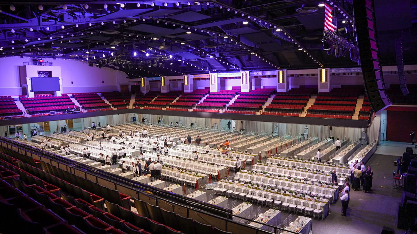 המעמד לנשות המסיימים בחצה"ק סאטמר