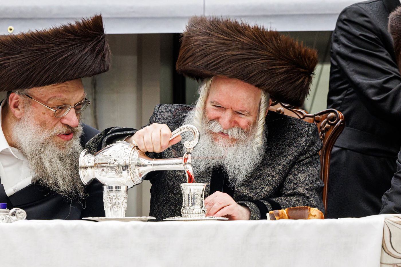 שמחת שבע ברכות לנכדת האדמו"ר מבאבוב