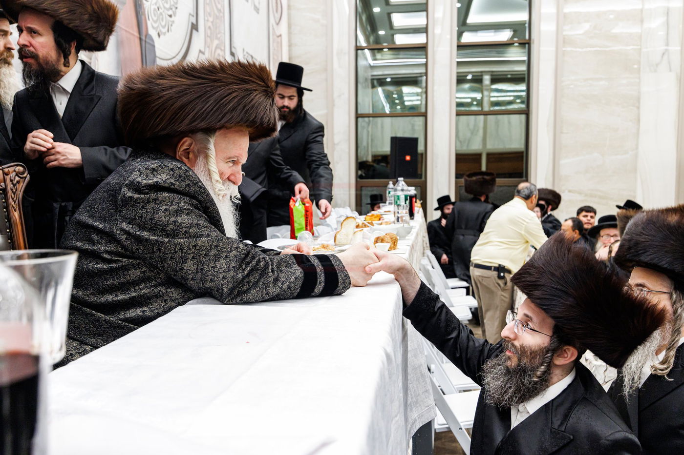 שמחת שבע ברכות לנכדת האדמו"ר מבאבוב