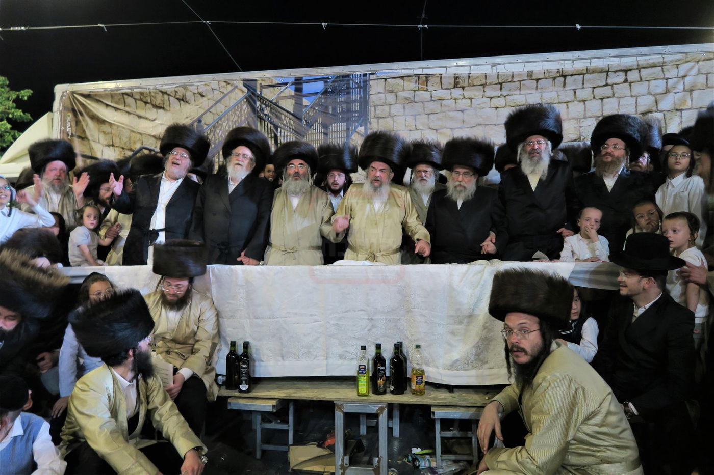 האדמו"ר מלעלוב שבת בהעלותך במירון