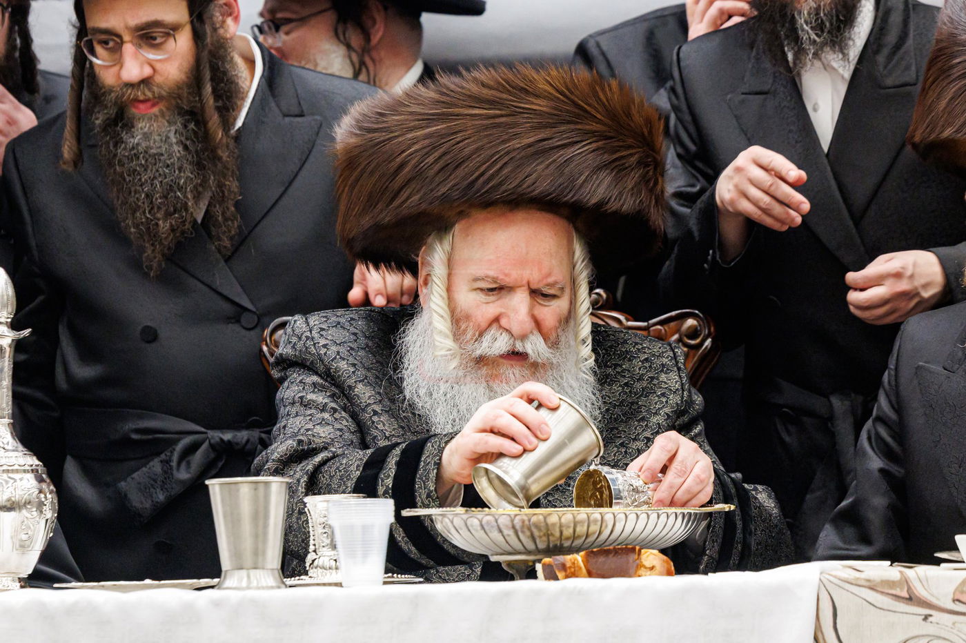 שמחת שבע ברכות לנכדת האדמו"ר מבאבוב