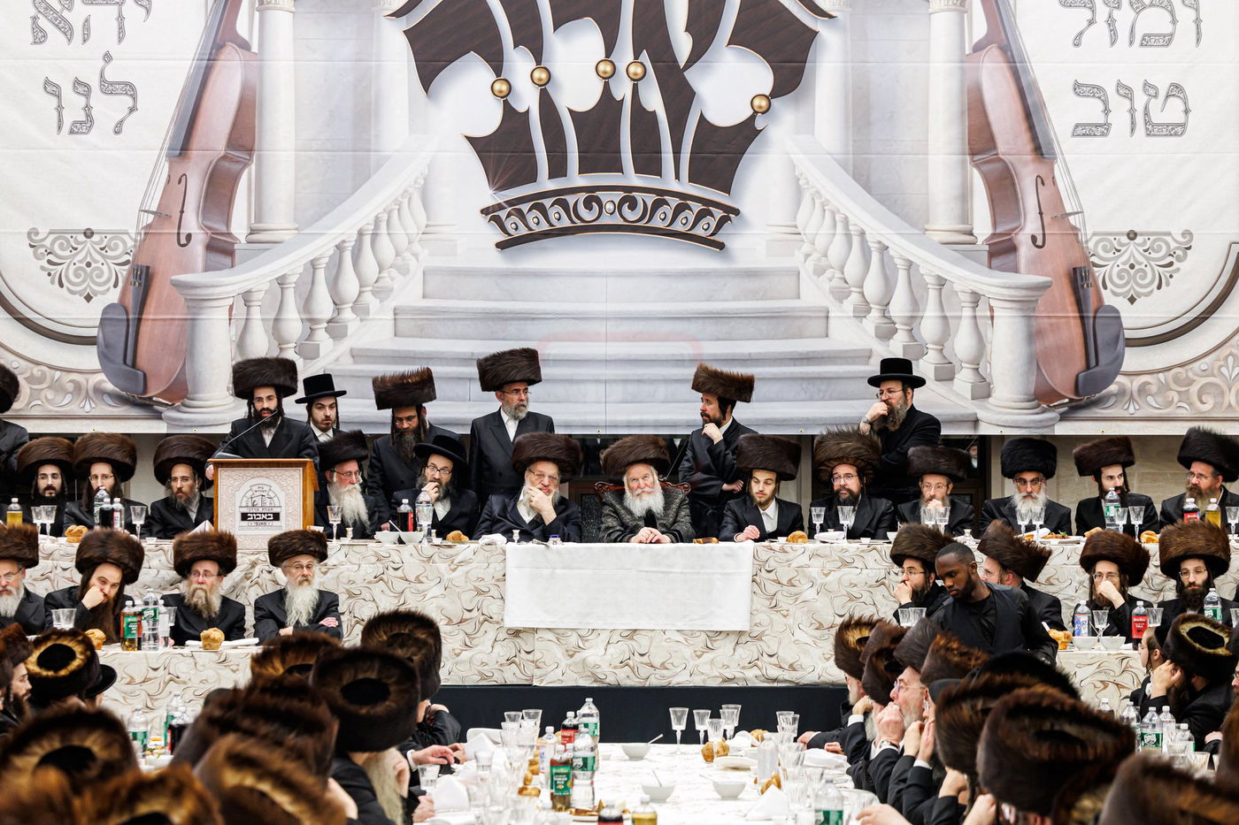 שמחת שבע ברכות לנכדת האדמו"ר מבאבוב