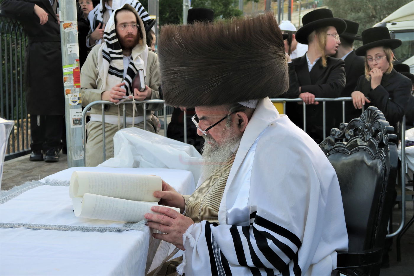 האדמו"ר מלעלוב שבת בהעלותך במירון