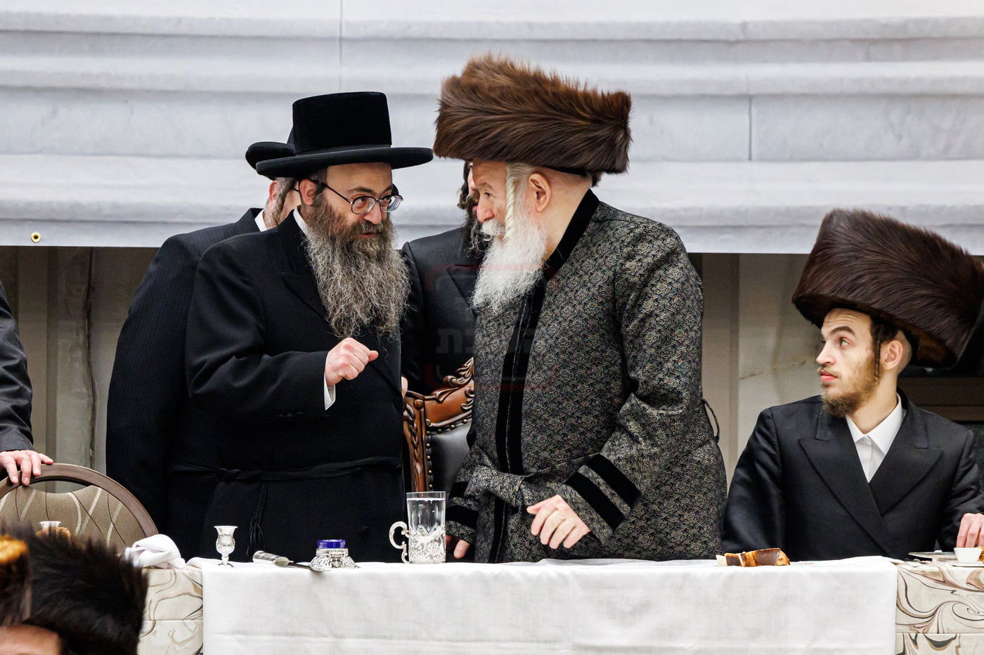 שמחת שבע ברכות לנכדת האדמו"ר מבאבוב