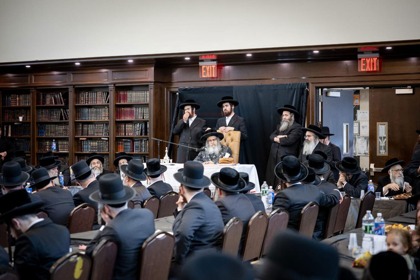 חומש סעודה בתלמוד תורה סאטמר בלייקווד