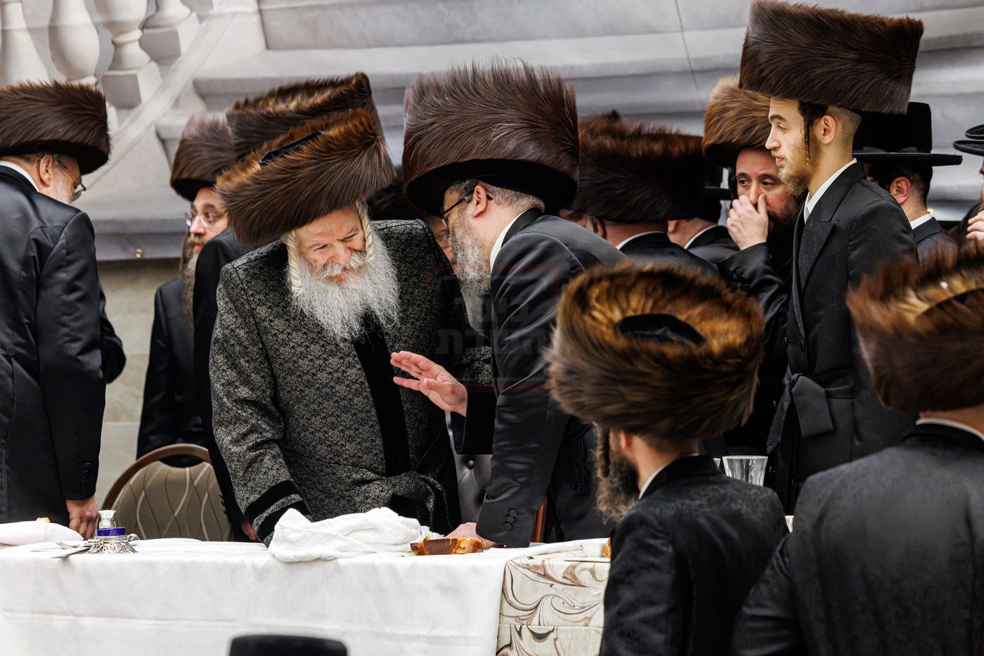 שמחת שבע ברכות לנכדת האדמו"ר מבאבוב