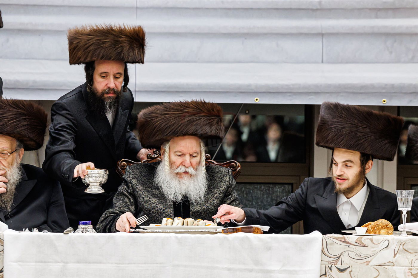 שמחת שבע ברכות לנכדת האדמו"ר מבאבוב