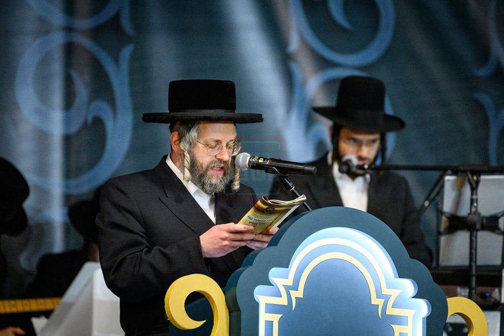 סיום הש"ס בחצה"ק סאטמר