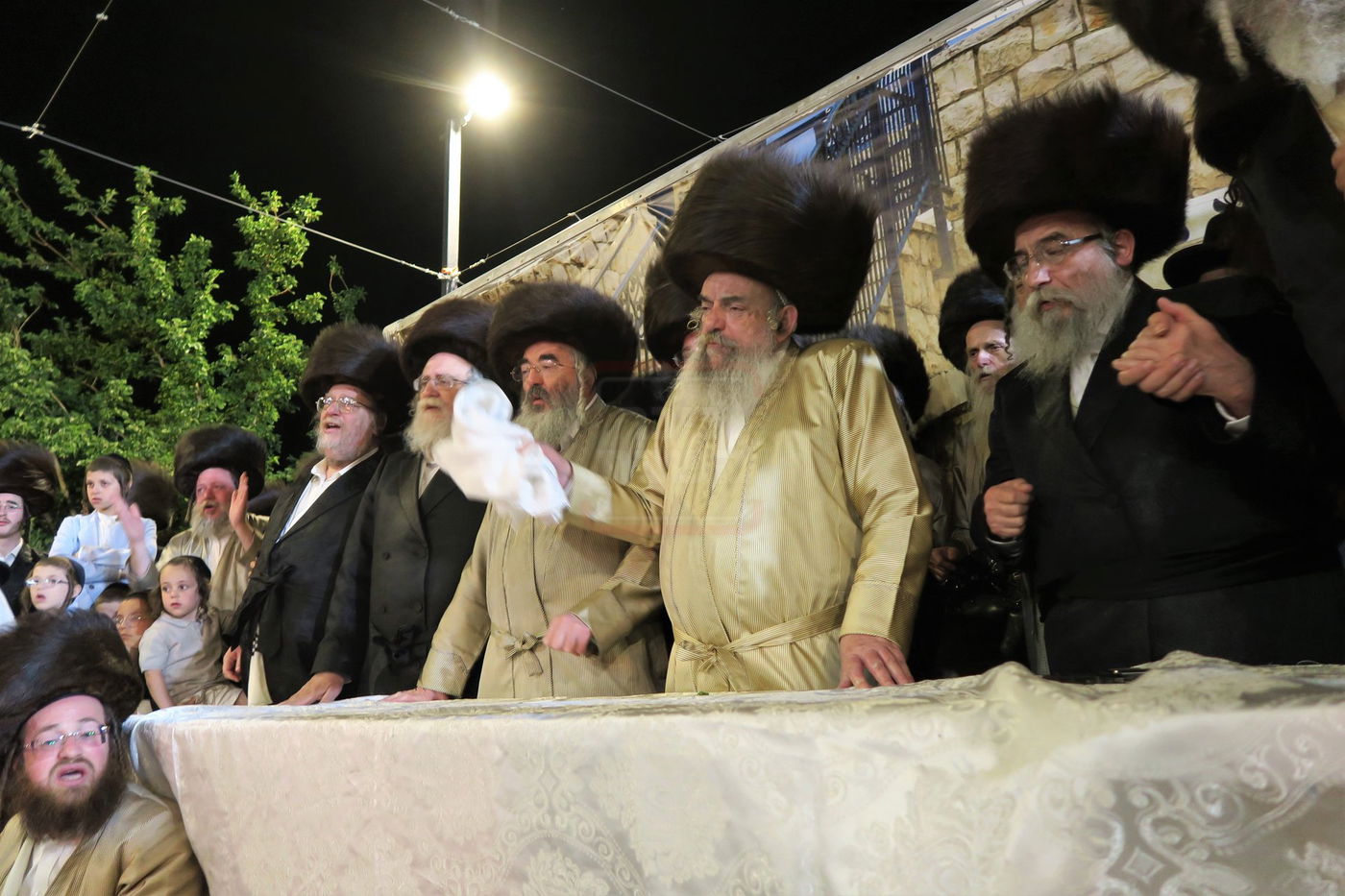 האדמו"ר מלעלוב שבת בהעלותך במירון