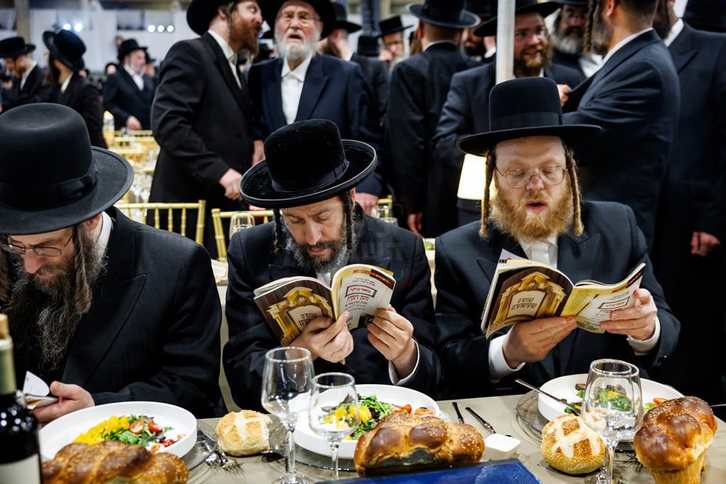 סיום הש"ס בחצה"ק סאטמר