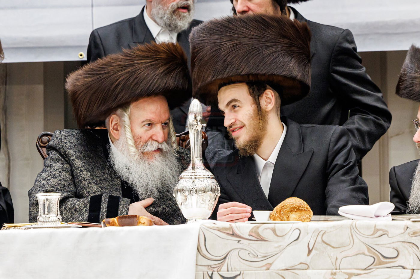 שמחת שבע ברכות לנכדת האדמו"ר מבאבוב