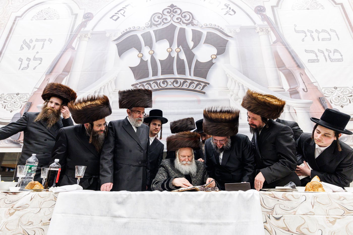 שמחת שבע ברכות לנכדת האדמו"ר מבאבוב