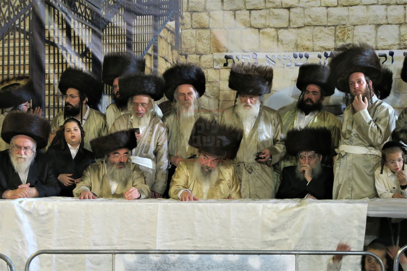 האדמו"ר מלעלוב שבת בהעלותך במירון