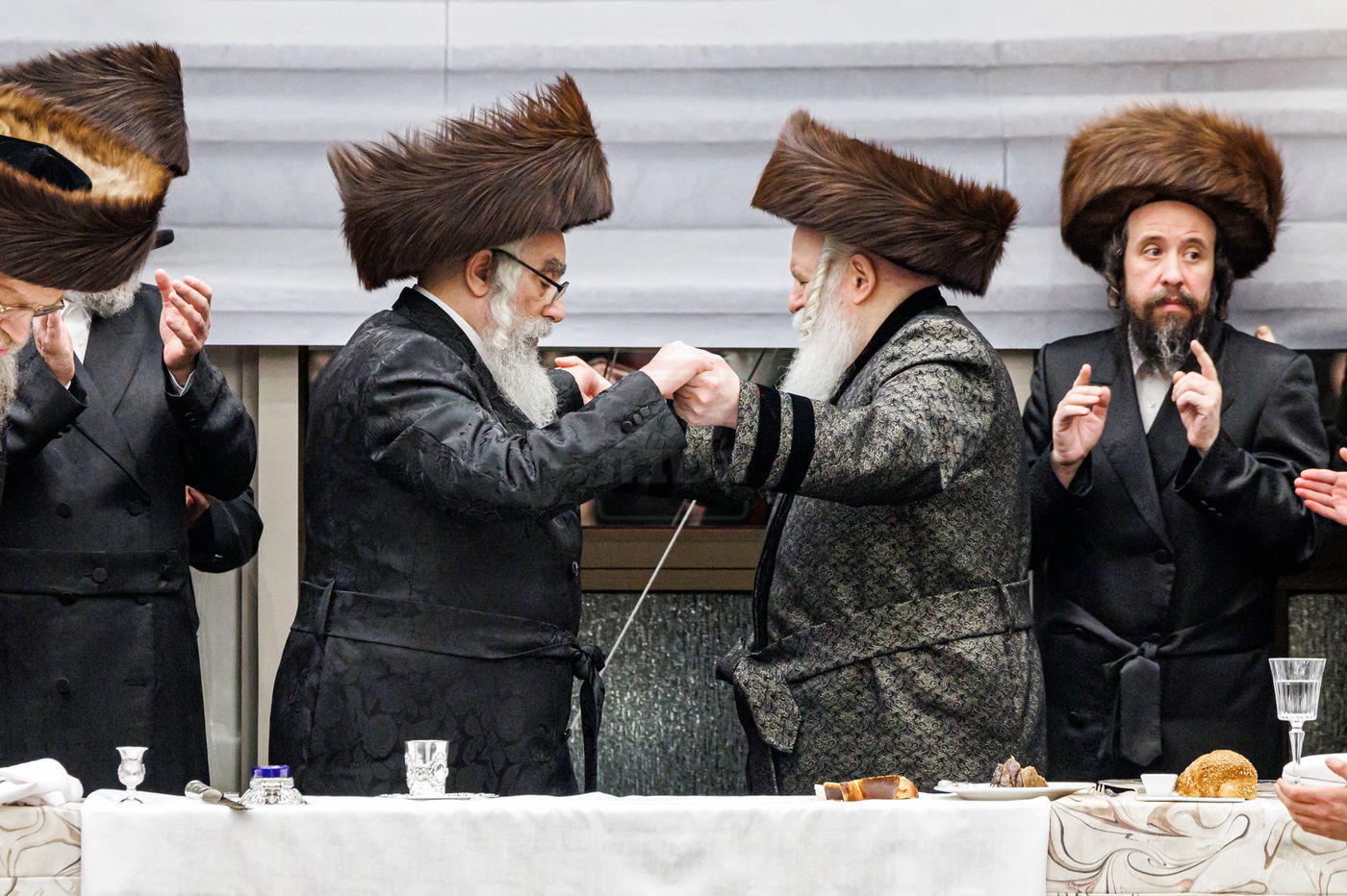 שמחת שבע ברכות לנכדת האדמו"ר מבאבוב