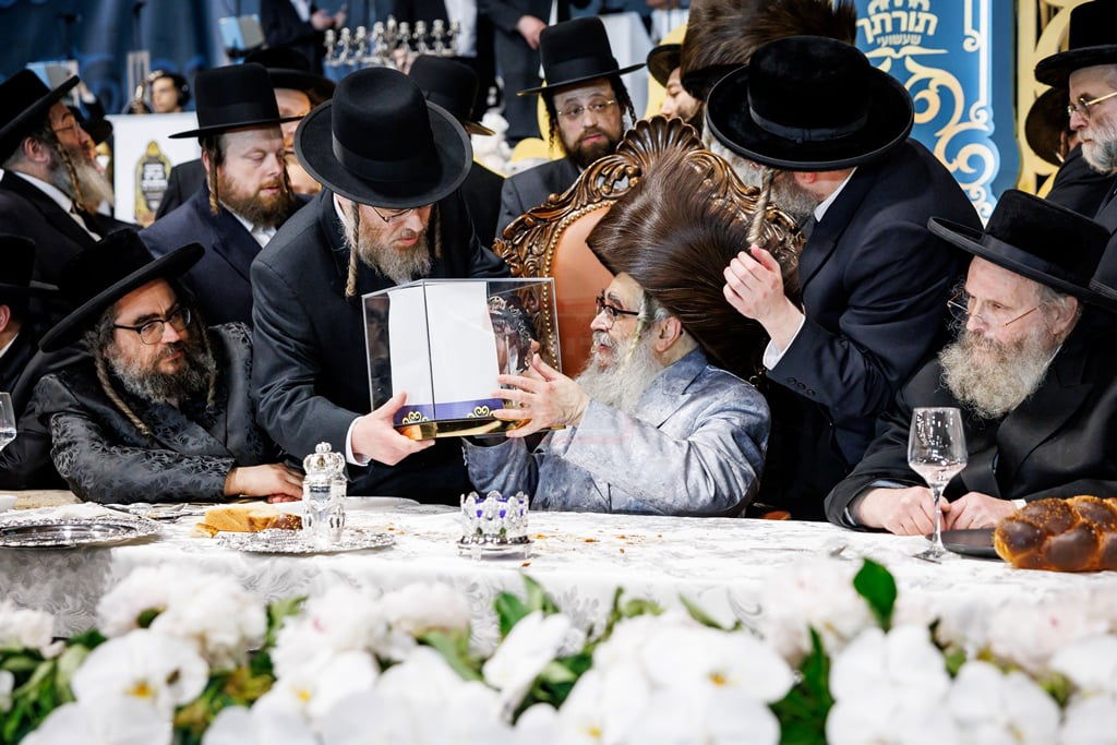 סיום הש"ס בחצה"ק סאטמר